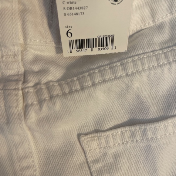 Free People White Denim Mini Skirt - Picture 5 of 5